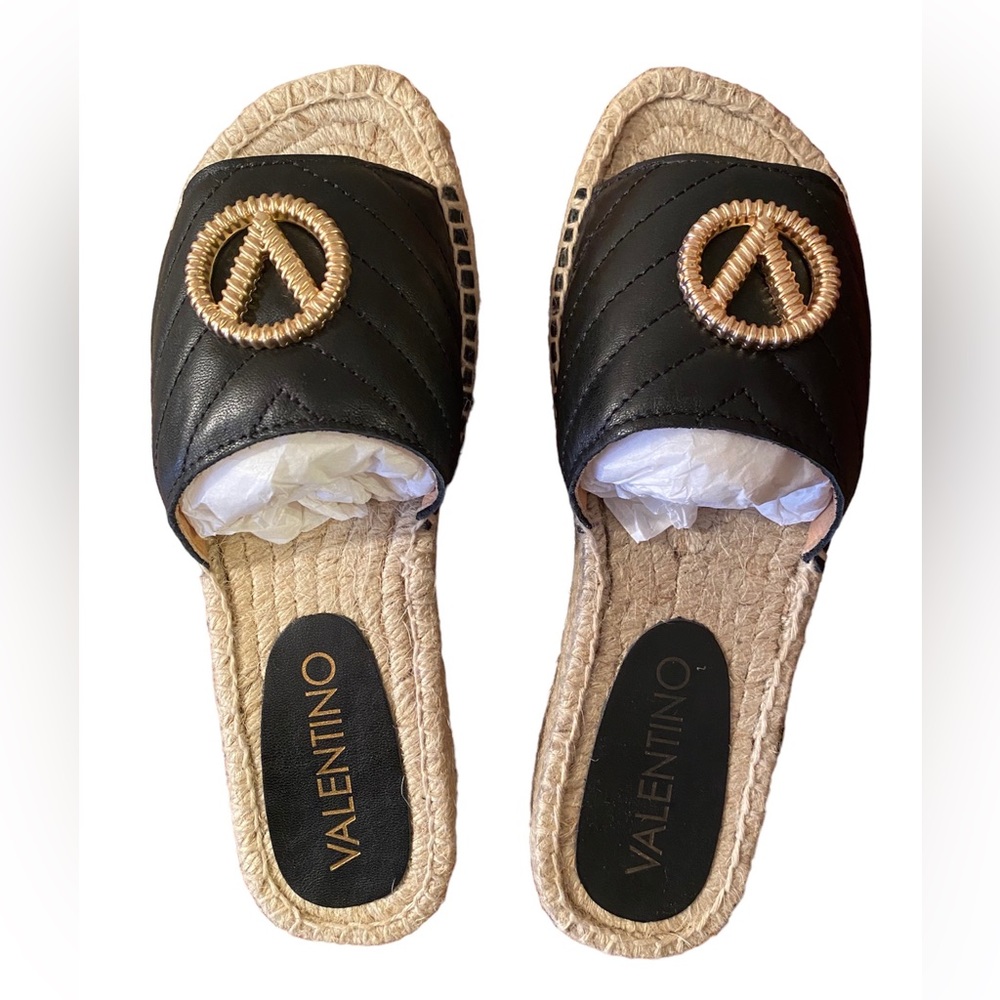 VALENTINO BY MARIO VALENTINO Clabee Espadrille Platform Sandals NWT